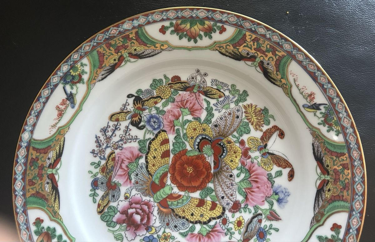 Piatti: 2 schöne Chinesische Deko  Teller  – Usato da Bülach venduto da larson27 6
