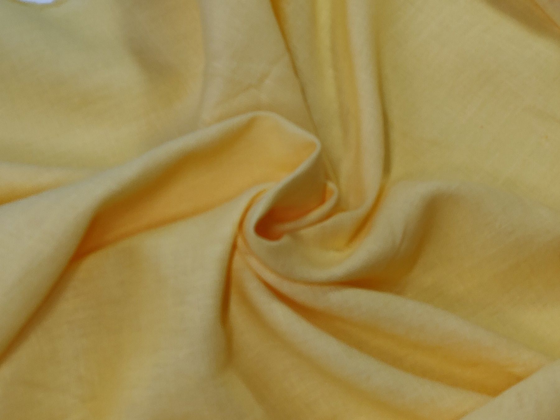 Tessuti: Ital. Designer Leinen Stoff leicht 1.50x1.40m soft giallo – Nuovo (secondo la descrizione) da Lufingen venduto da Voyager7 2
