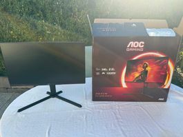 AOC 25G3ZM Gaming Monitor, 24.5”, 240 Hz, 0.5 ms, FreeSync P