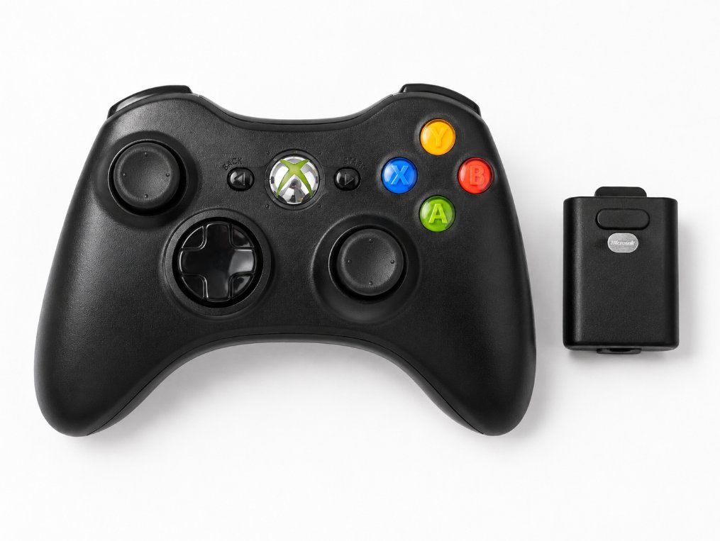 Microsoft Controller: Microsoft Xbox 360 Wireless Controller schwarz – Gebraucht aus Winterthur von ram_lmw9 4