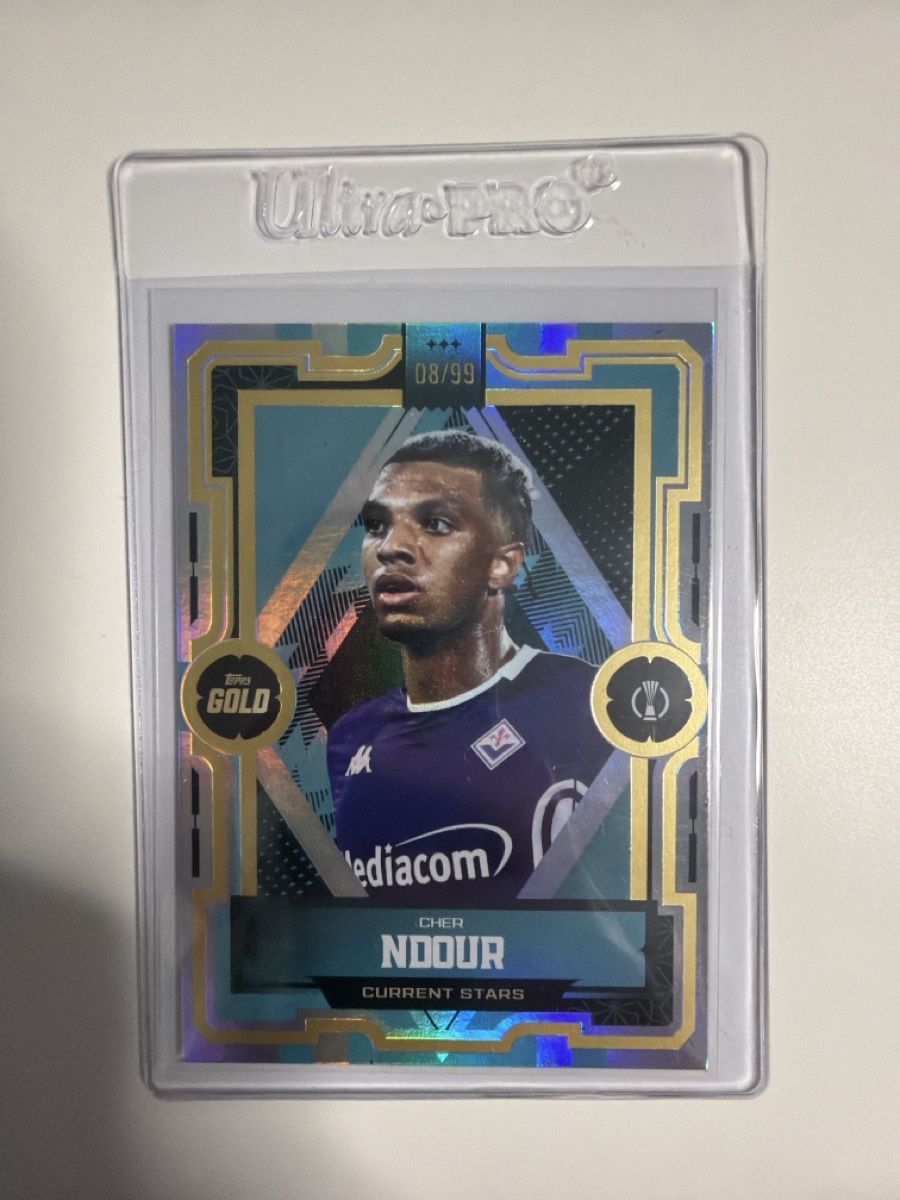 Topps Carte collezionabili: Topps Gold - Cher Ndour - Fiorentina /99 – Usato da Cernier venduto da Kairjo