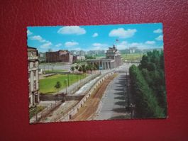 Berlin Mauer beim Brandenburger Tor nach 13.8.1961