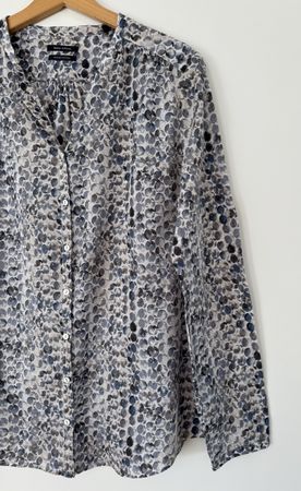 Marc O'Polo Damen Bluse Gr. 44 Organic Cotton - Top Zustand