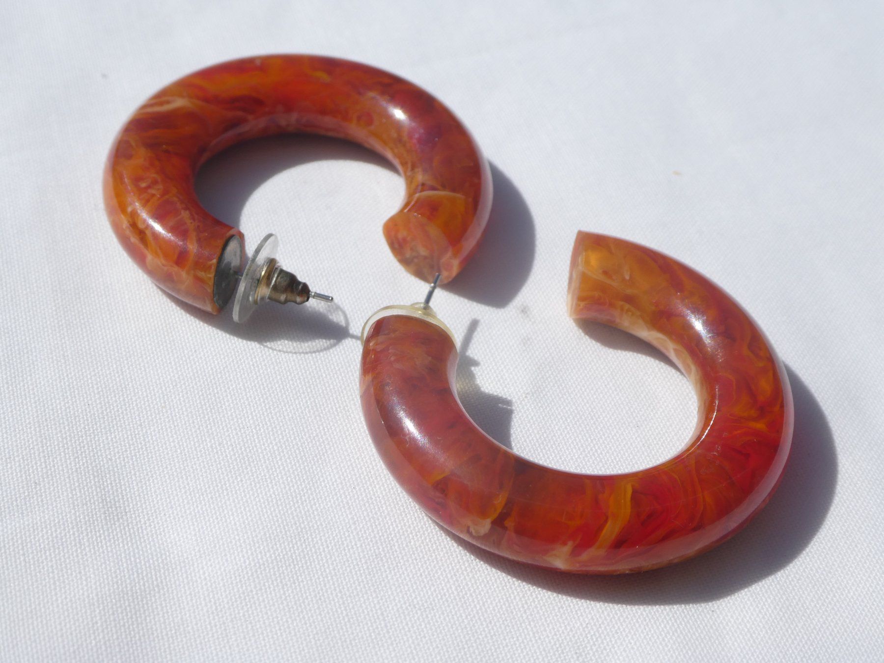 Ohrringe & -stecker: Vintage Creolen, Modeschmuck – Gebraucht aus Gattikon von kaandooh 2