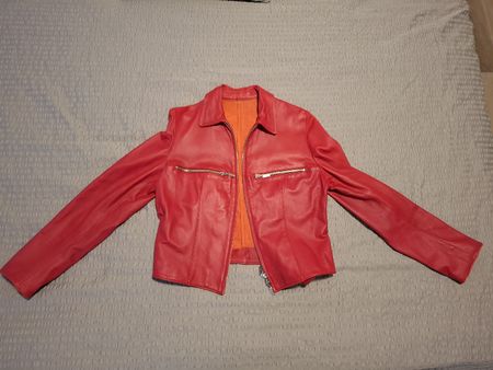 Lederjacke Grösse 36/38