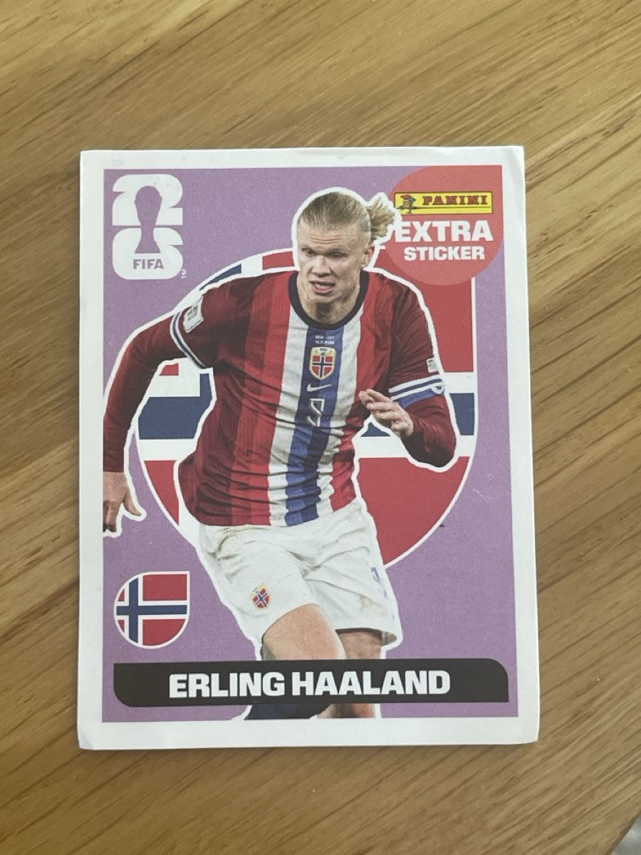Panini Carte collezionabili: Panini WM 2026 Sticker Haaland Extra – Nuovo e nell'imballaggio originale da Fällanden venduto da Permarco
