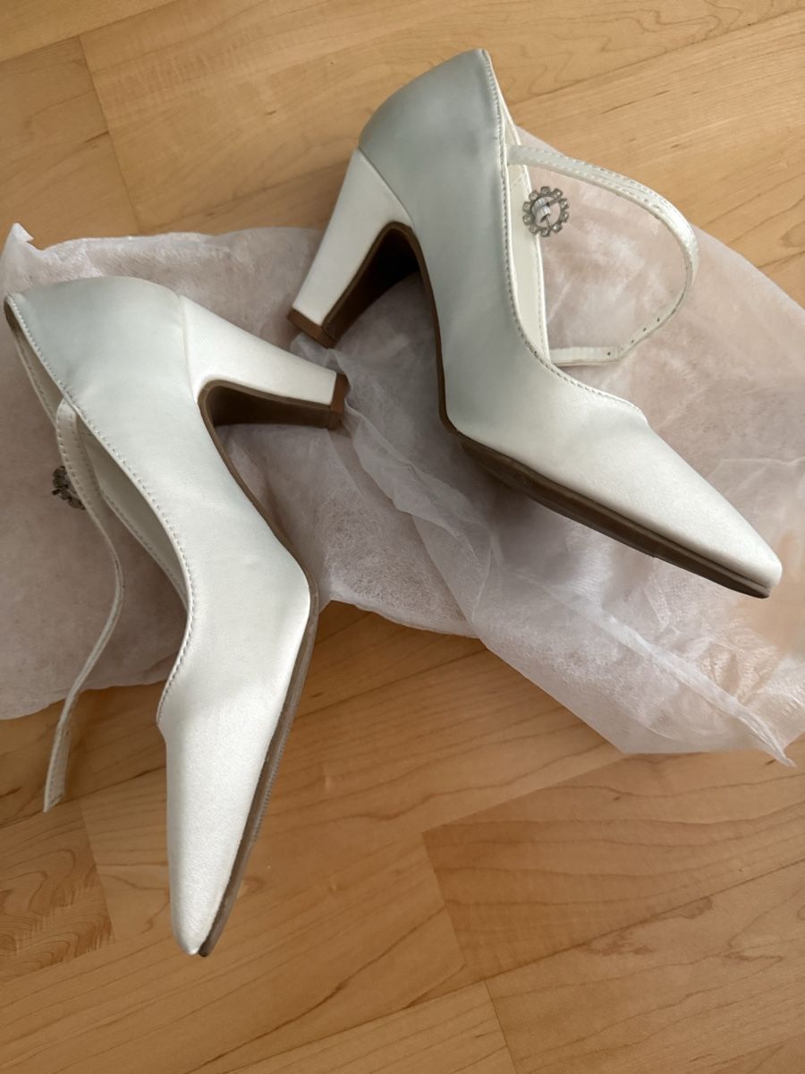 Scarpe da donna: Ambellis Pumps weiss Grösse 38 mit Riemchen – Usato da Schwarzenbach SG venduto da jel_89zm 1