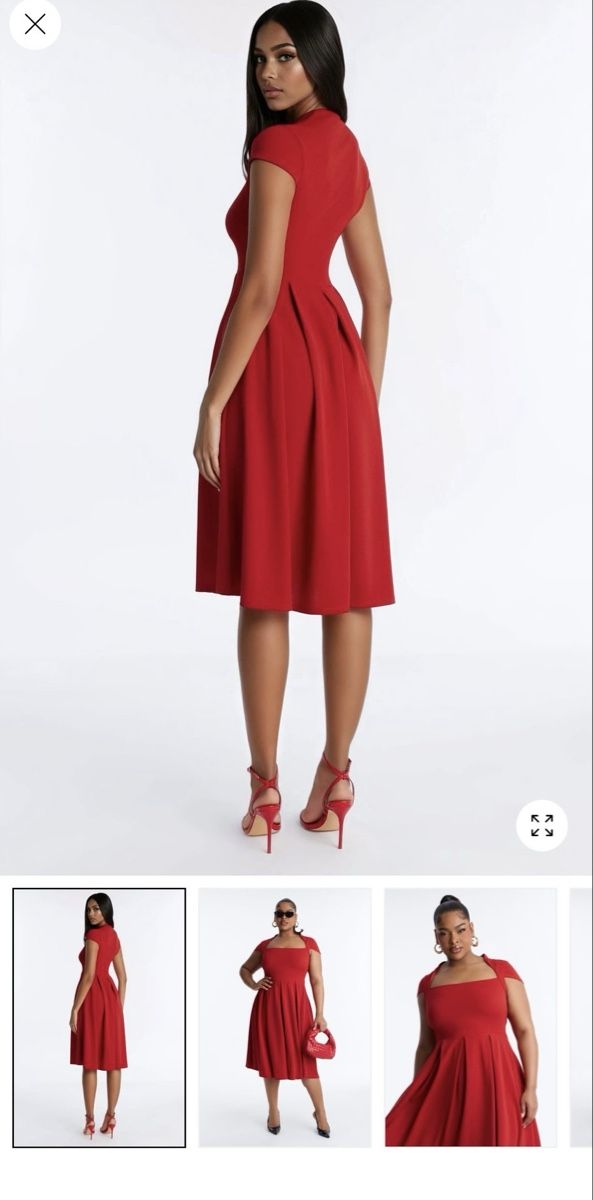 Vestiti: Rotes Kleid – Nuovo (secondo la descrizione) da Liebefeld venduto da ah_1 2