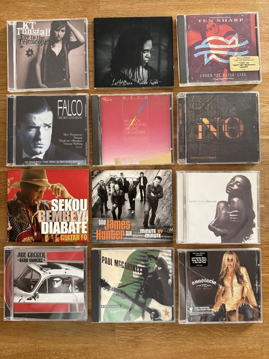CD: CD Sammlung Falco, Sade, James Hunter, Joe Cocker Paul Mc C – Usato da Goldach venduto da Messerguru