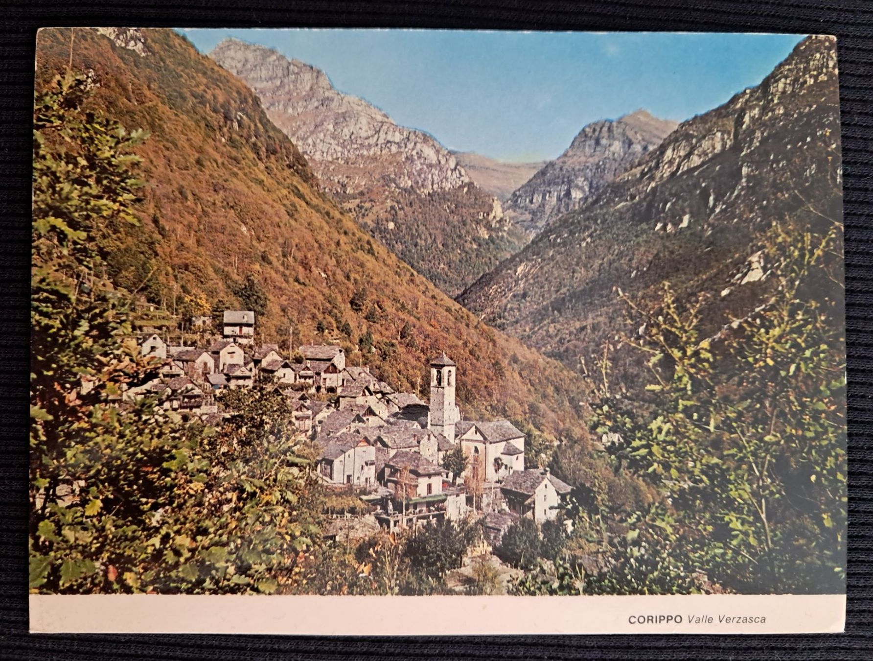 Ansichtskarten: CORIPPO - VALLE VERZASCA – Gebraucht aus Ponto Valentino von giorgia06