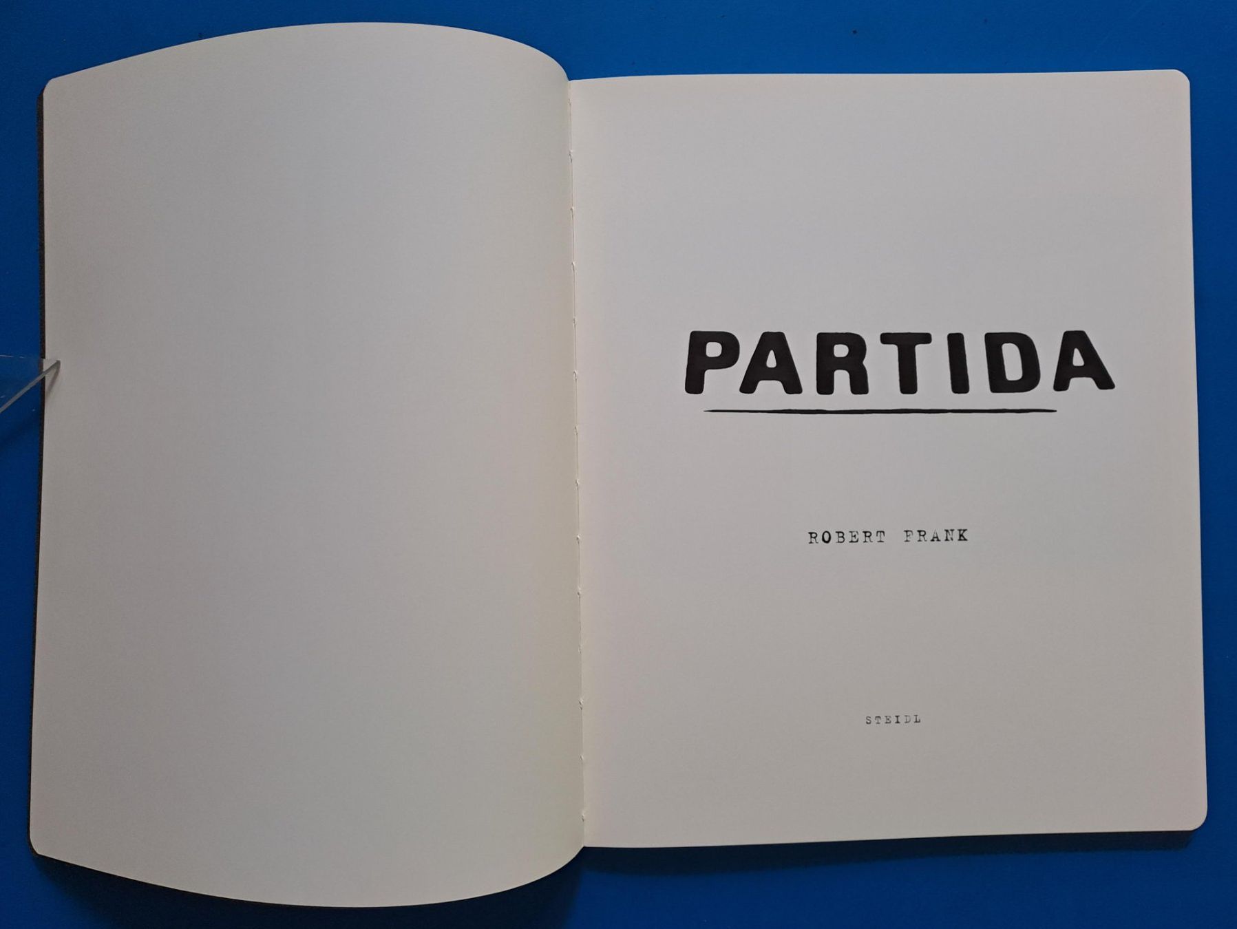 Bücher: ROBERT FRANK: PARTIDA. Erstausgabe 2014 Top erhalten – Gebraucht aus Zürich von archiphil 1
