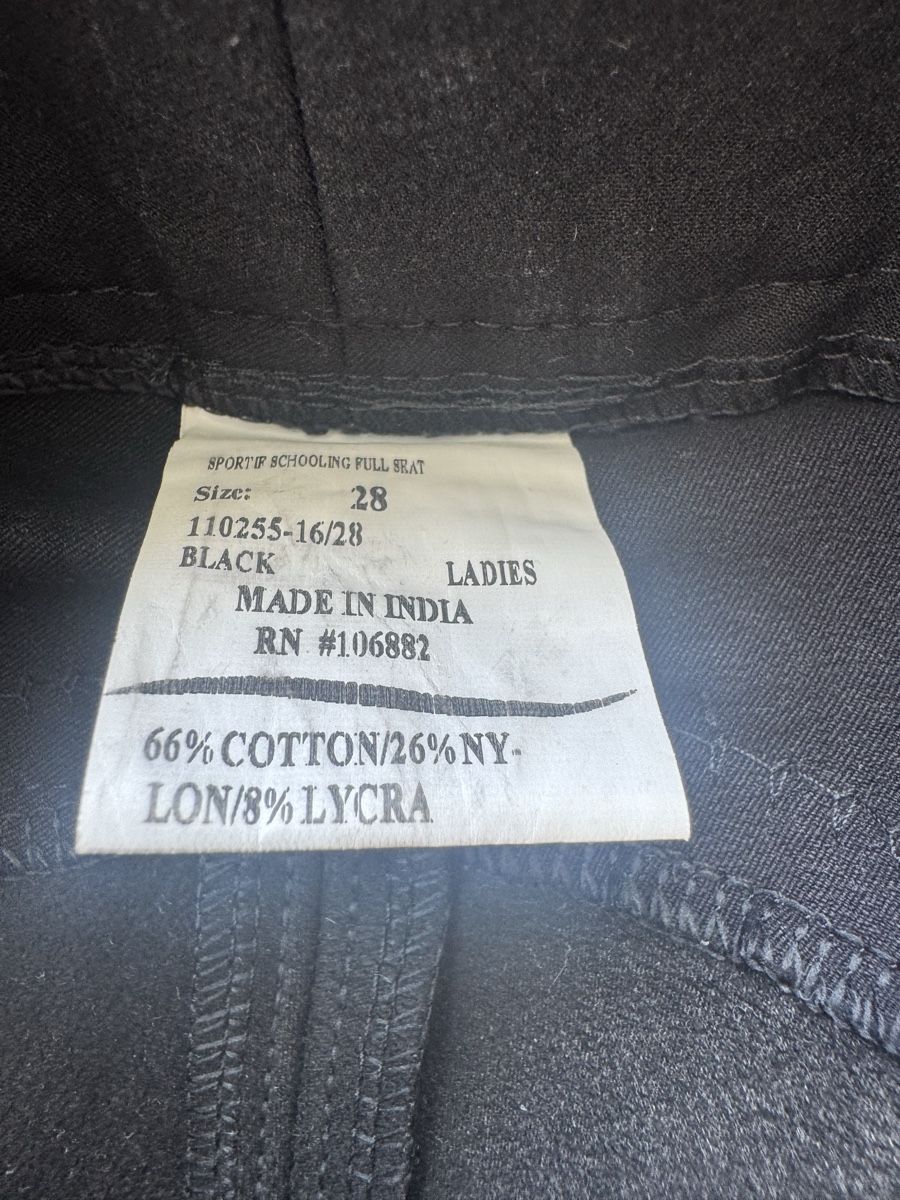 Pantaloni: Reithose Schwarz Gr.28 - neuwertig  – Nuovo (secondo la descrizione) da Meilen venduto da vic_9wmf 3