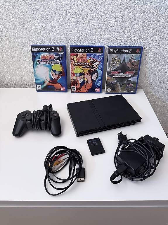 Sony Konsolen: PS2 slim – Gebraucht aus Plasselb von val_6dkn