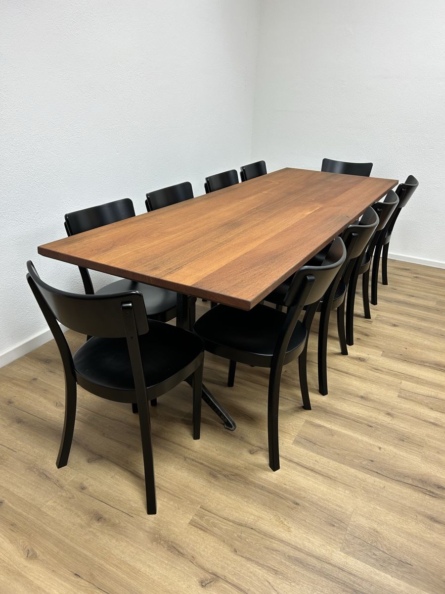 Horgen Glarus Tische: Beizentisch Ulme (249x87cm) – Gebraucht aus Basel von MoebelSackmann 5