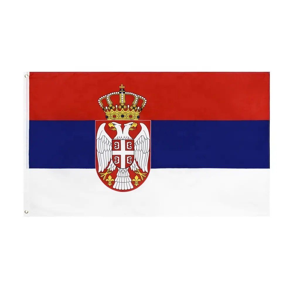 Drapeaux: Drapeau Serbie 90x150cm – Neuf avec emballage d'origine à Renens VD par Accessoryworldch