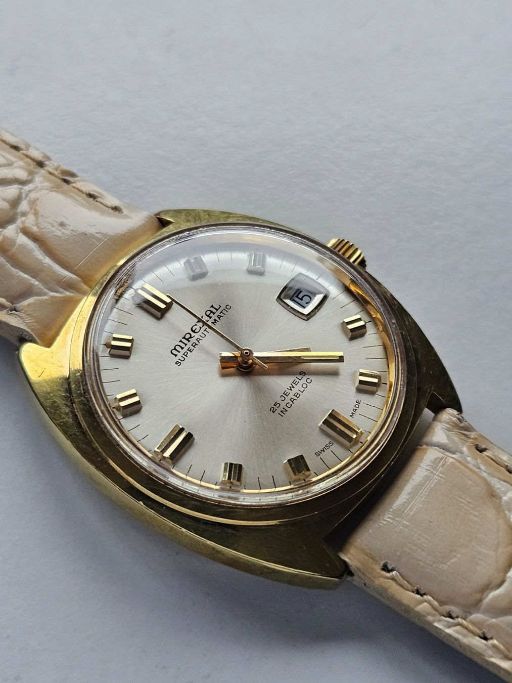 Mirexal Uhren: 816 Mirexal Superautomatic 25 Jewels Date – Gebraucht aus Berikon von mmm21 1