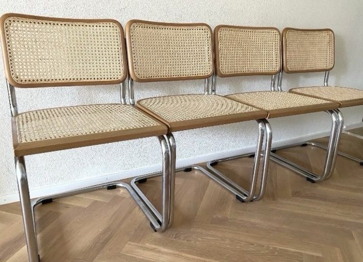 Sedie: Design Freischwinger Chairs Stühle – Nuovo (secondo la descrizione) da Olten venduto da sportwelt 3