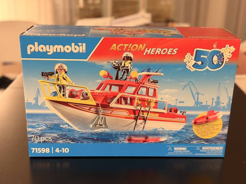 Playmobil Spielzeuge: Playmobil "Feuerlöschboot" - Sonderedition – Neu und originalverpackt aus Altendorf von NiiggiiPiinkkii