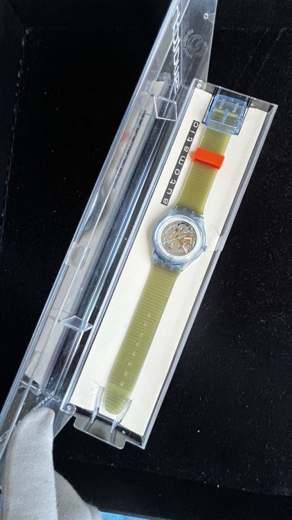 Swatch Montres: Swatch Automatik, Vintage-Look, Top Zustand – Neuf (Voir description) à Grenchen par chththl 1