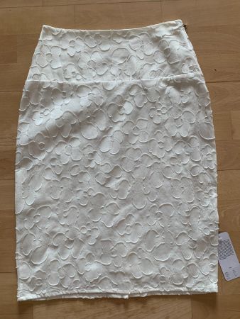 Colora Damen Rock, Gr. XS, Farbe: Weiss, NEU
