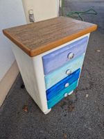 Nachttischli, Holz, Shabby Chic, restauriert
