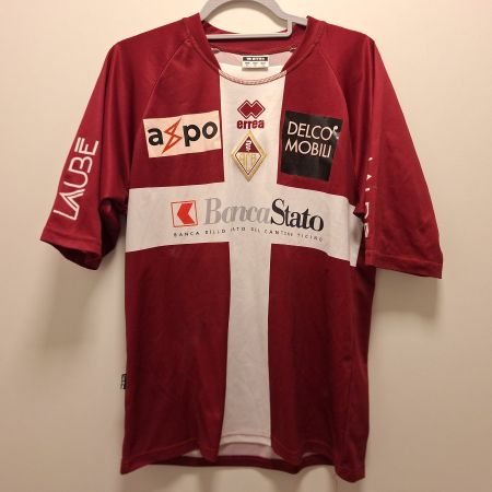 Errea Bellinzona Gashi  11 signiert vintage 2008-2010