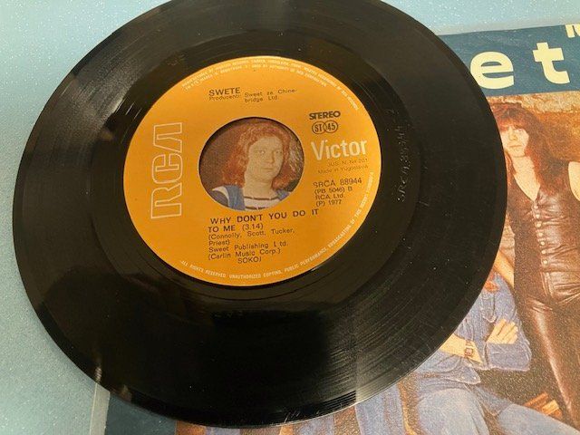 Dischi in vinile: Sweet – Usato da Aarwangen venduto da Jukebox3 6