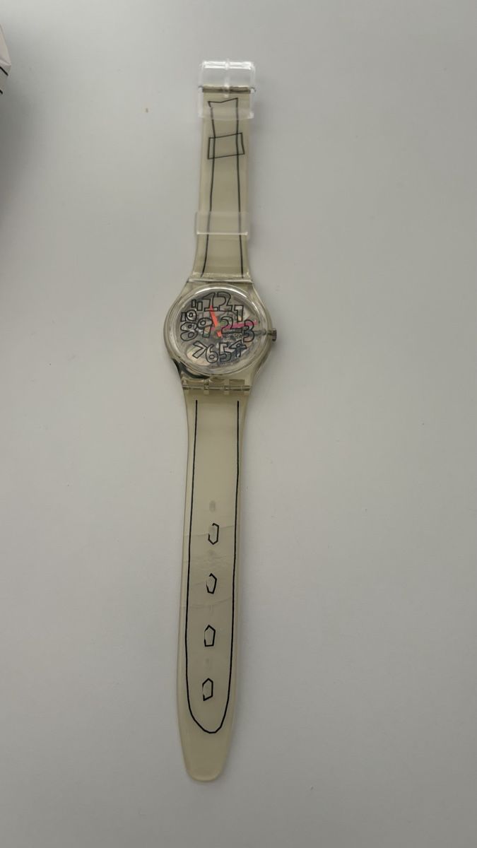 Swatch Orologi: Swatch Scribble von 1993, GZ 124 – Nuovo (secondo la descrizione) da Glattfelden venduto da Neu123neu 3