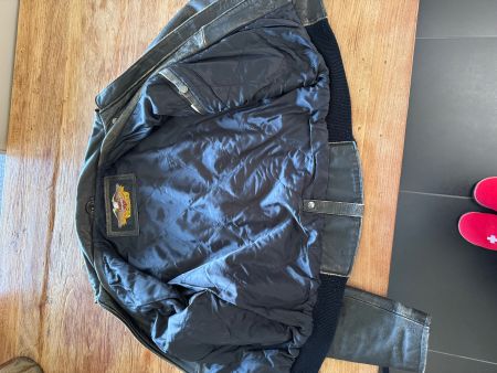 Original Harley-Davidson Vintage Lederjacke Gr. M