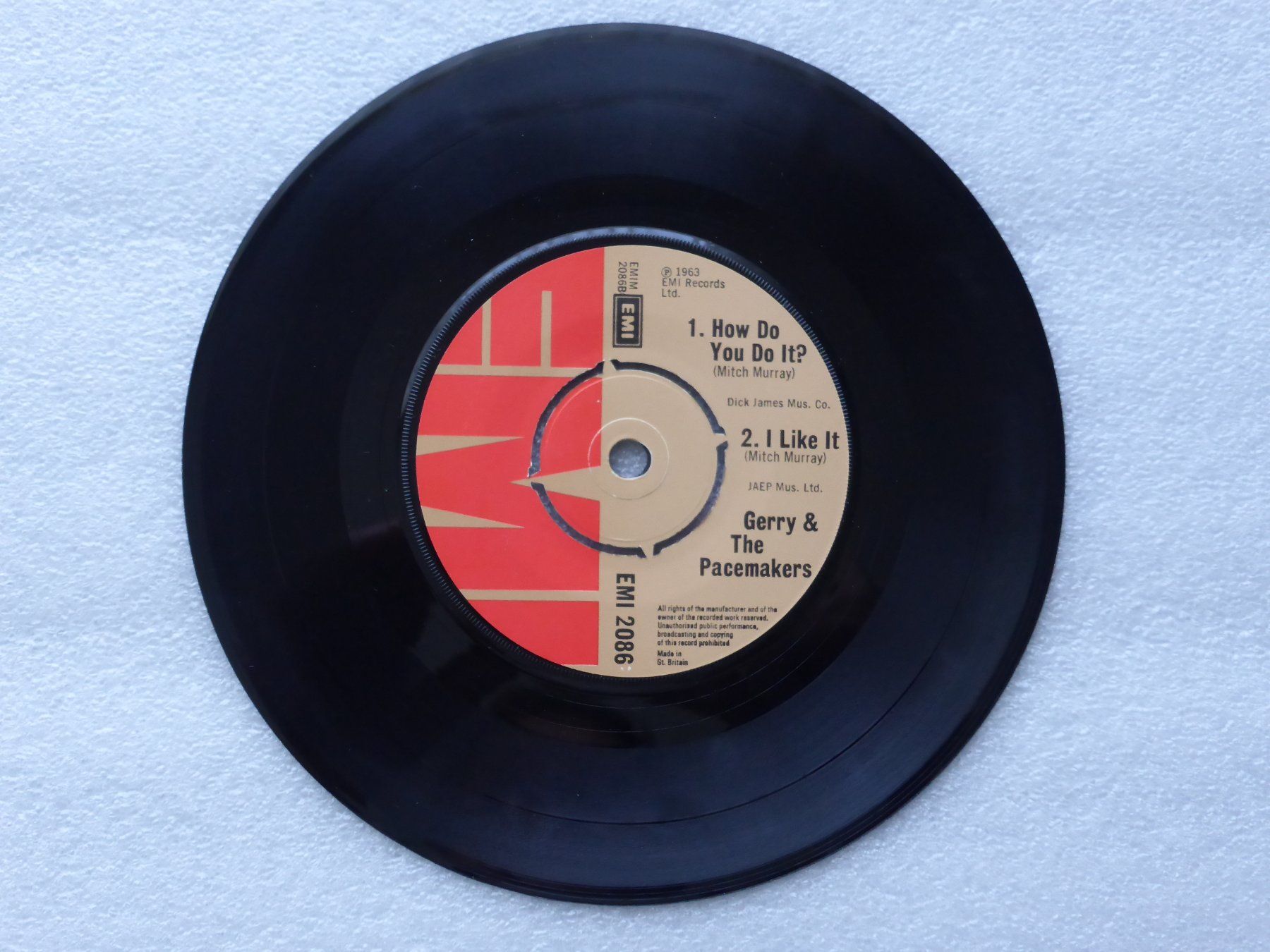 Schallplatten: Vinyl Single   EP  GERRY & THE PACEMAKERS – Gebraucht aus Küssnacht am Rigi von Mondkinder 1