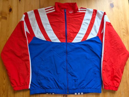 Jacke adidas Gr. M retro Trainerjacke