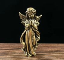 Engel Figur aus Messing - Messingfigur