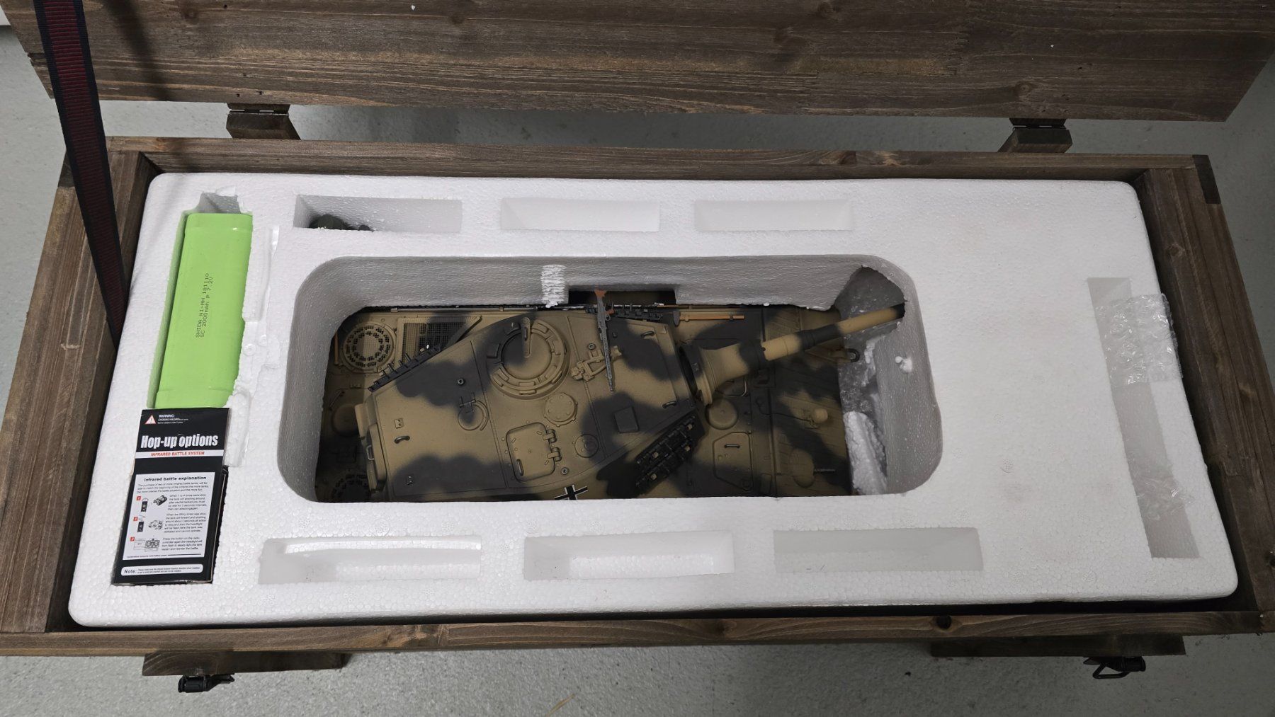 RC Königstiger II IR, Torro-Profi-Edition im Maßstab 1:16 (Gebraucht ...