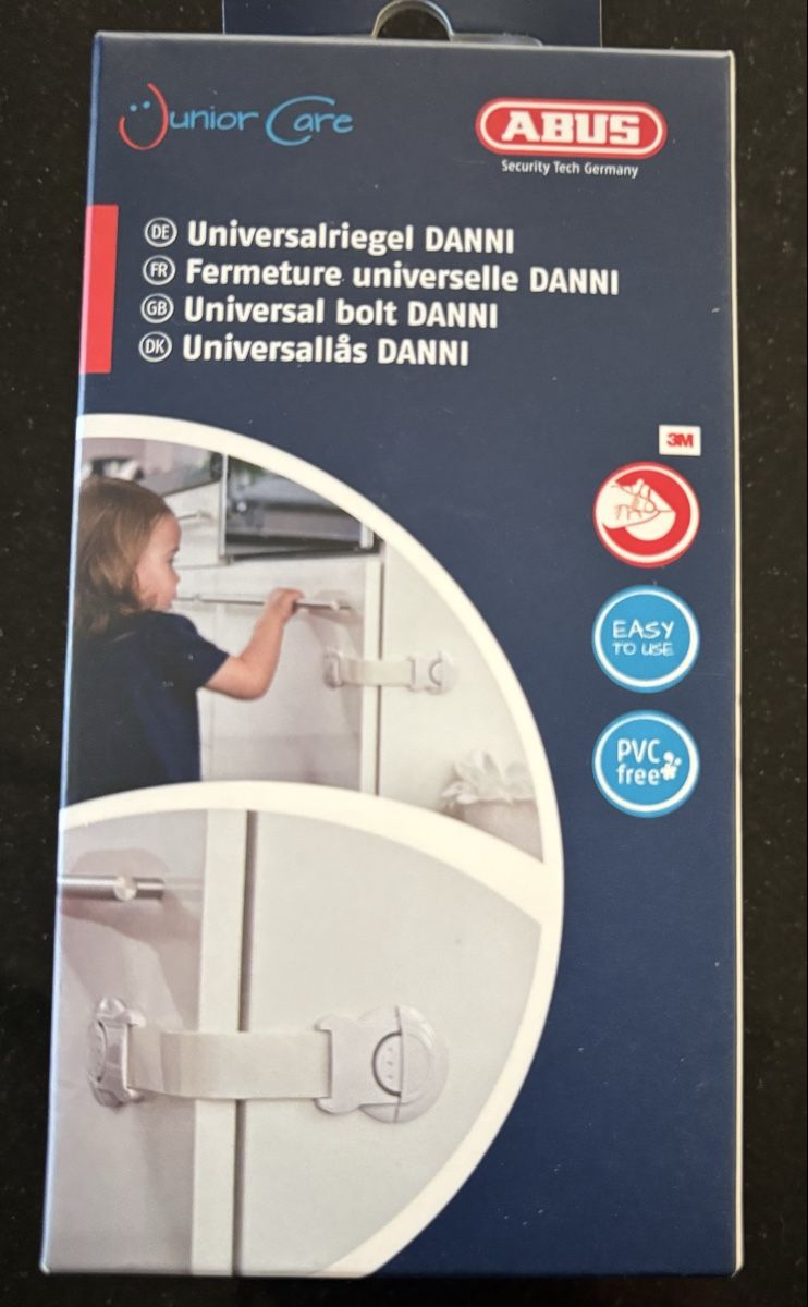 Cucine complete: Kindersicherung Abus Universalsperre – Nuovo e nell'imballaggio originale da Waltenschwil venduto da Schmetterling2015