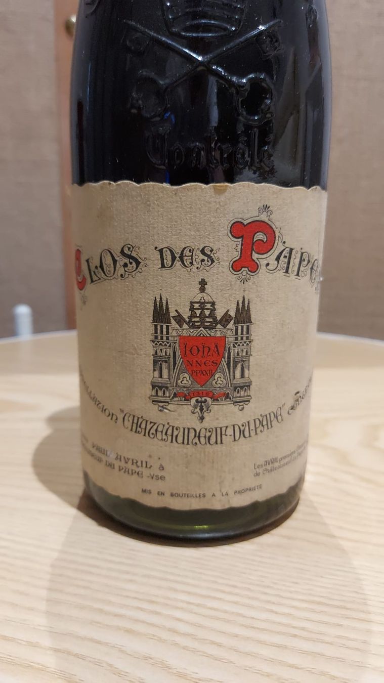 Wein: 1xWeinflasche Clos des Papes 1970 – Neu und originalverpackt aus Rikon im Tösstal von fragolina40 1