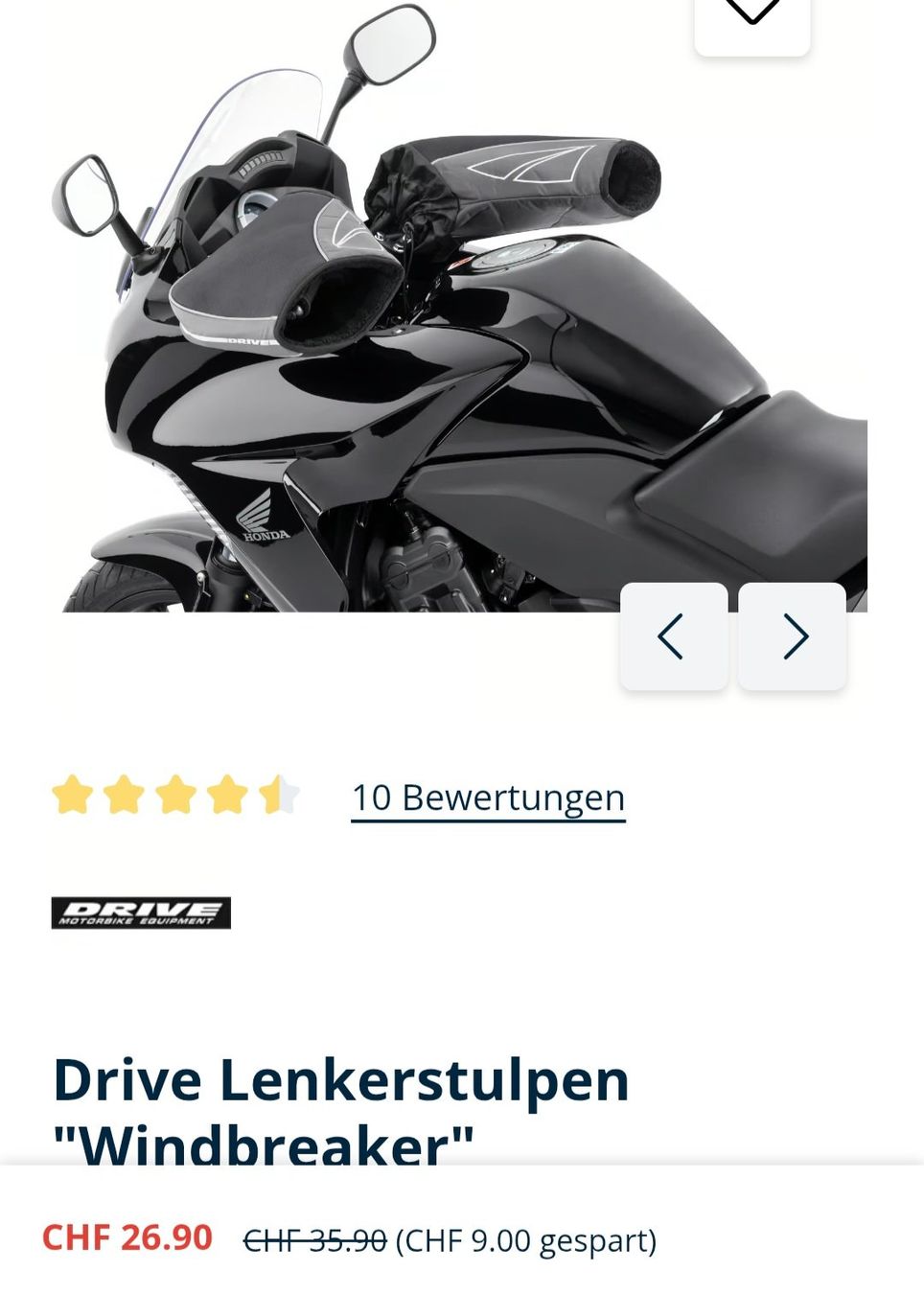 Guanti & manicotti: DRIVE Lenkerstulpen NEU – Usato da Bremgarten b. Bern venduto da Marge7979 3