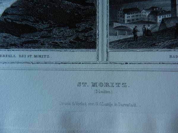 Stiche: St.Moritz Engadin – Gebraucht aus Risch von Rischli15 1