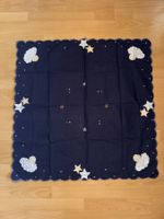 Dunkelblaue Tischdecke für Weihnachten