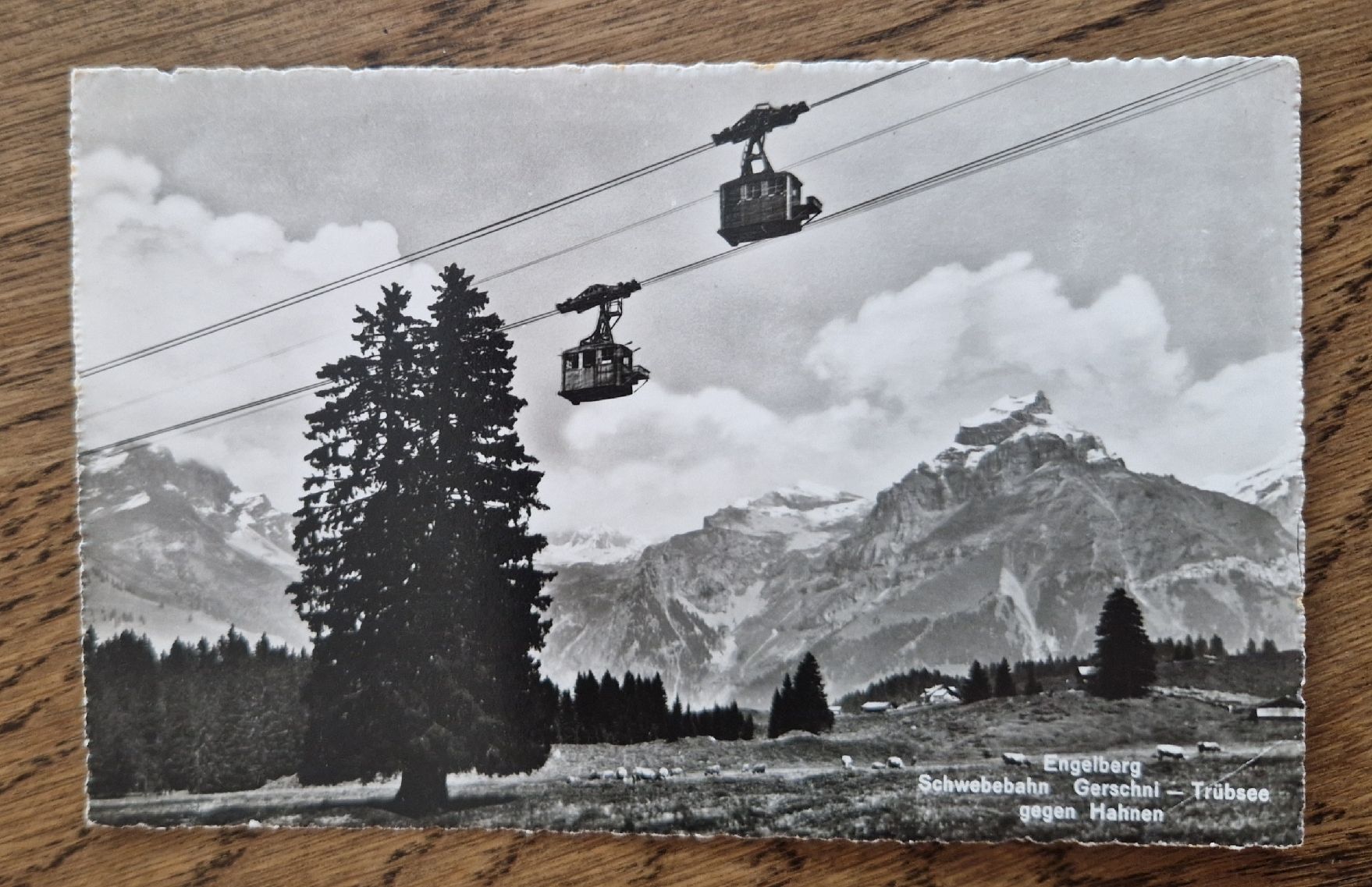 Cartoline postali: Engelberg, Schwebebahn Gerschni-Trübsee – Usato da Ebikon venduto da Donar50