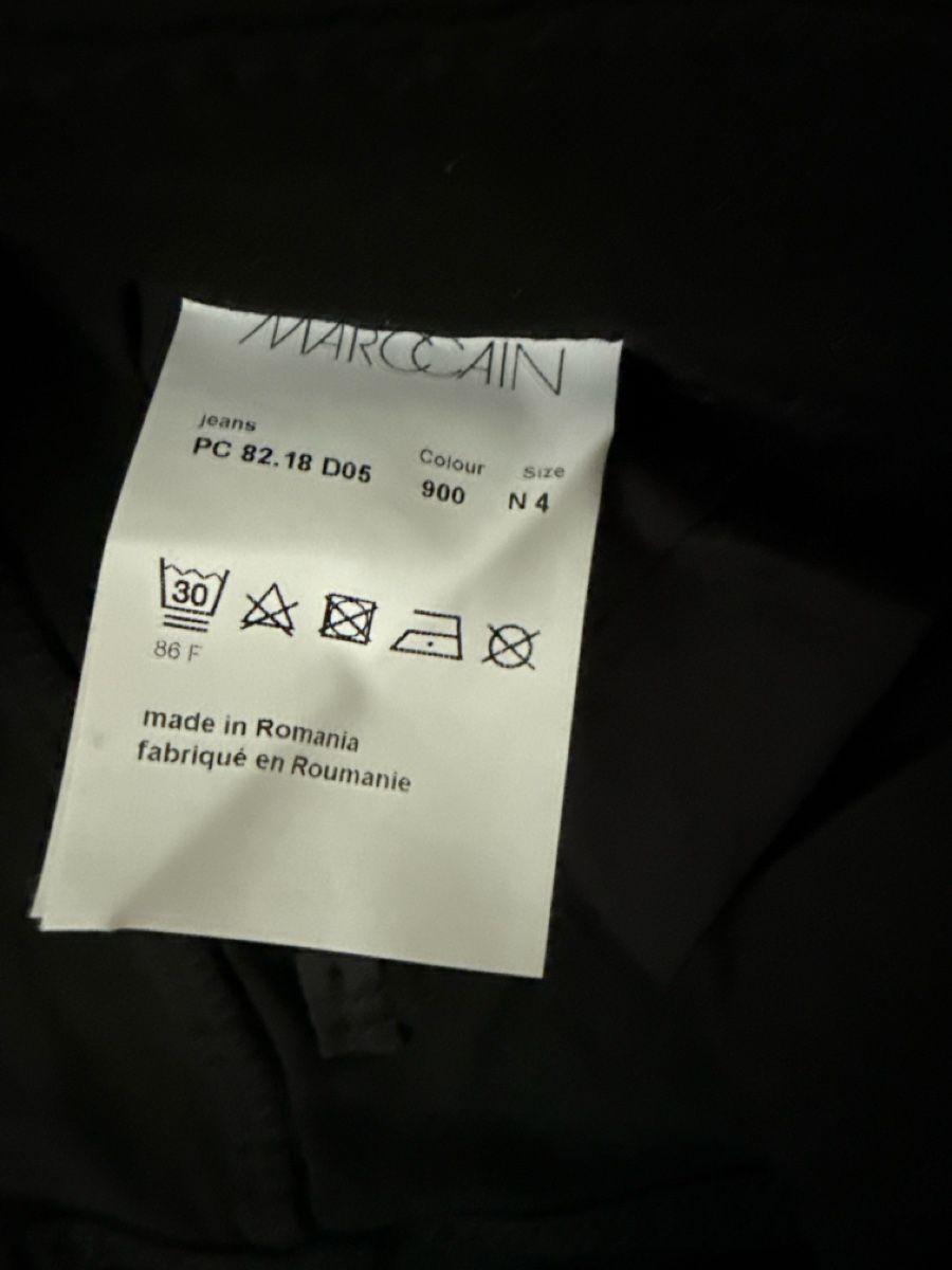 Marc Cain Pantaloni: Marc Cain Hose, Schwarz, Grösse N4 – Nuovo (secondo la descrizione) da Wittinsburg venduto da redrose296 4