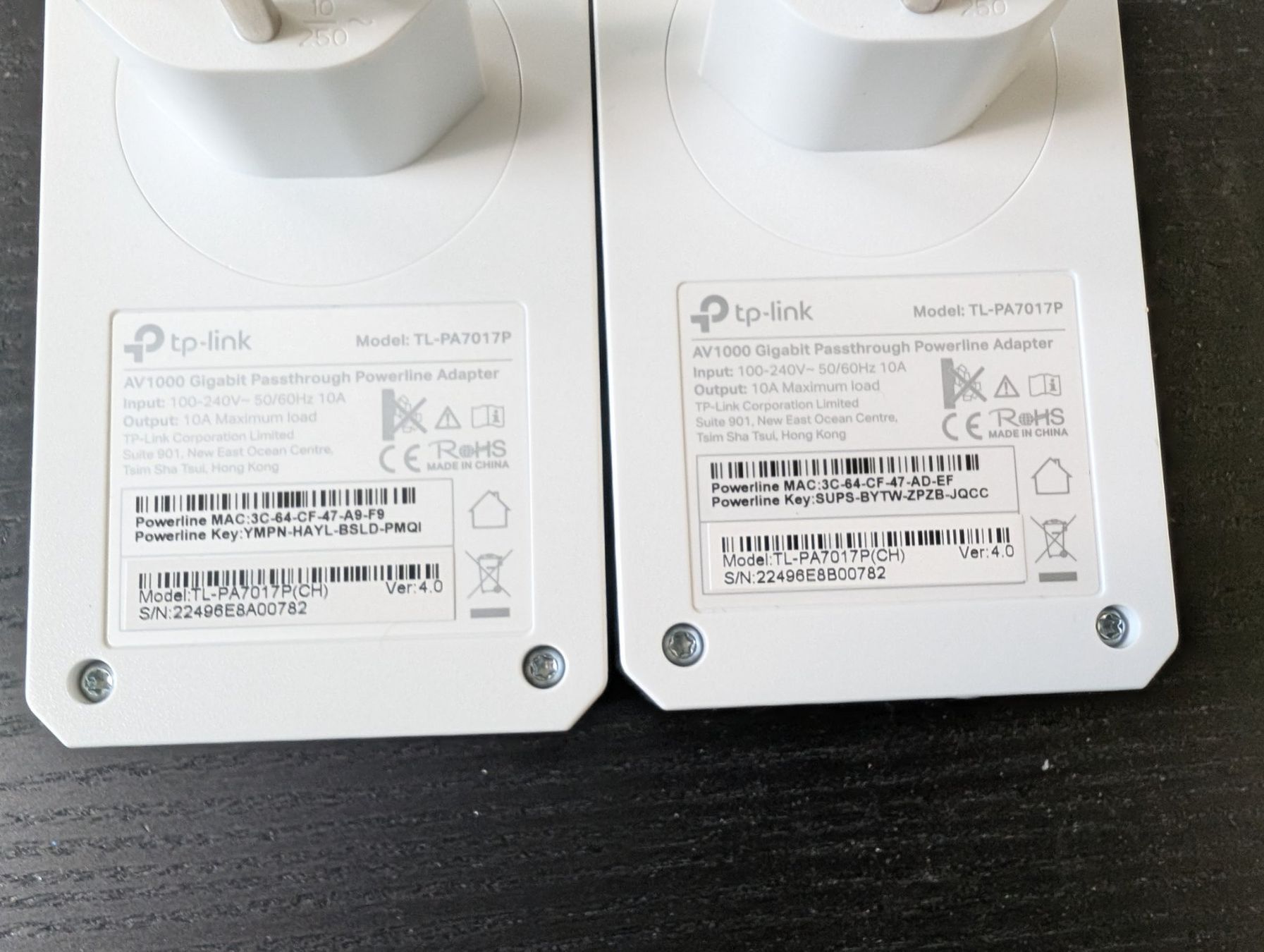 TP-Link Unità & Adattatore: TP-Link 1000 Mbps Powerline Adapter | Set 2 Stk. – Usato da Zürich venduto da IT_CAT 1