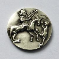 RIEHEN - 450Jahre zu Basel 1522-1972, 20.1g Silber Med.
