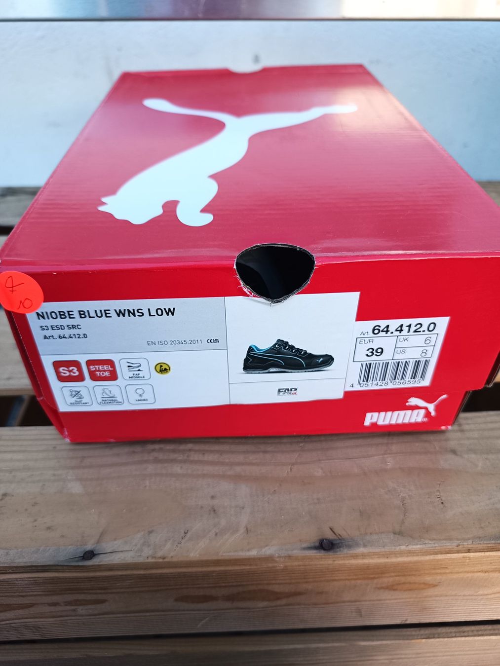 Puma Damenschuhe: Puma Sicherheitsschuhe S3 ESD SRC 39 – Neu und originalverpackt aus Oberegg von 19franzi94 8