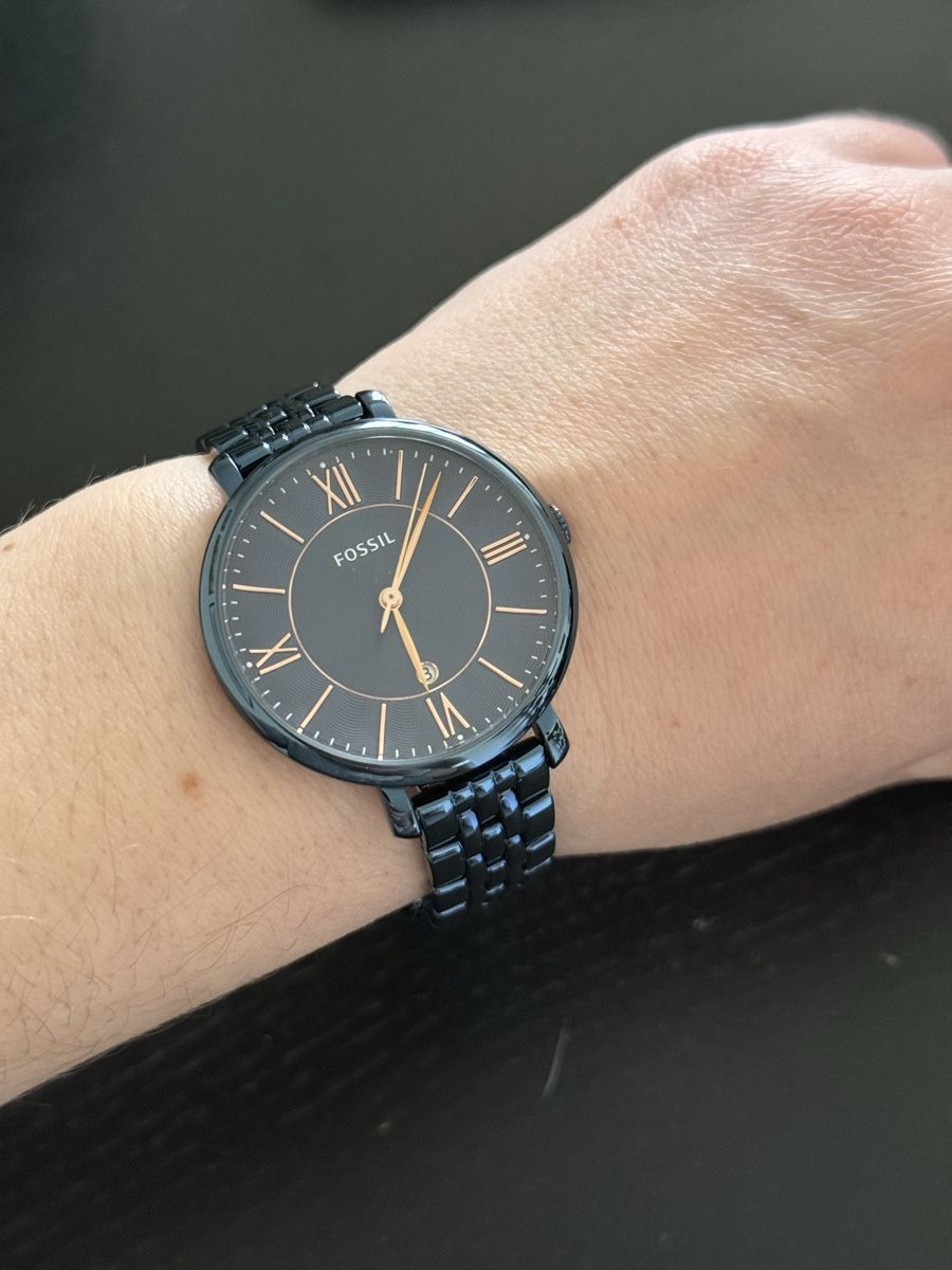 Fossil Orologi: Fossil Damenuhr, blau, Neuwertig – Nuovo (secondo la descrizione) da Wetzikon ZH venduto da Layale55 1