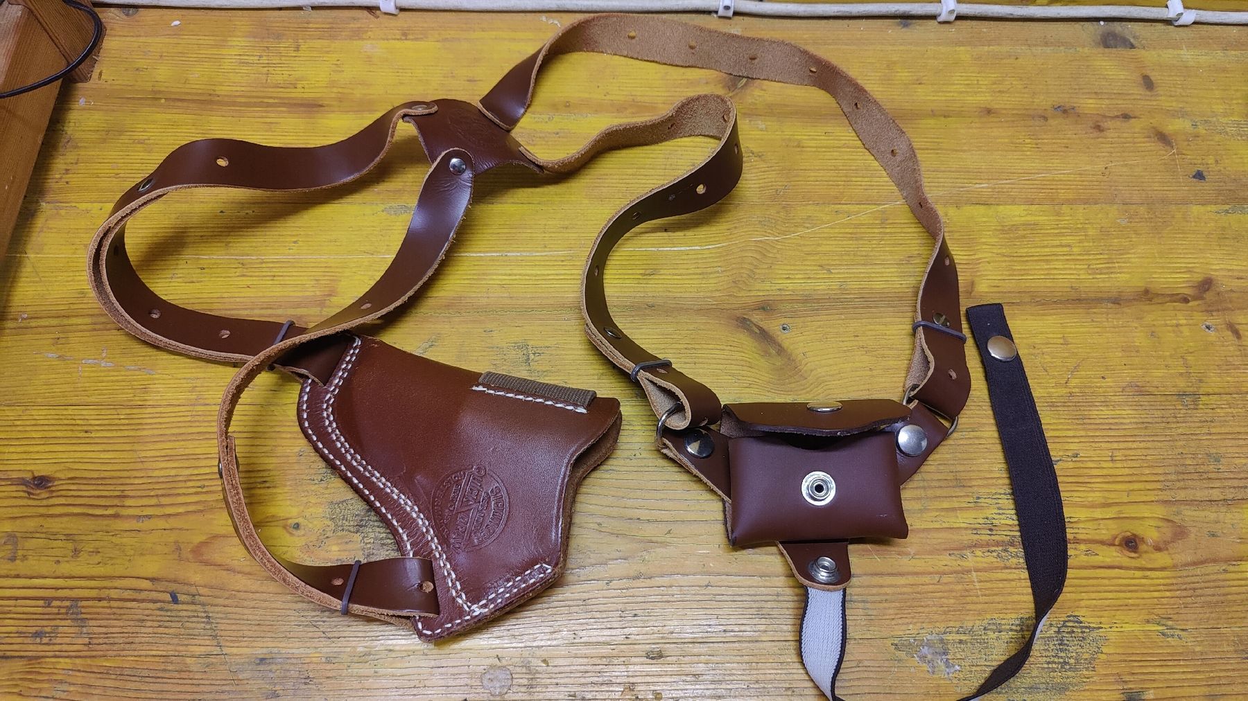 Tiro a segno: Schulterholster Sickinger Quick Draw (L4) – Usato da Aarau venduto da bro_9zsg