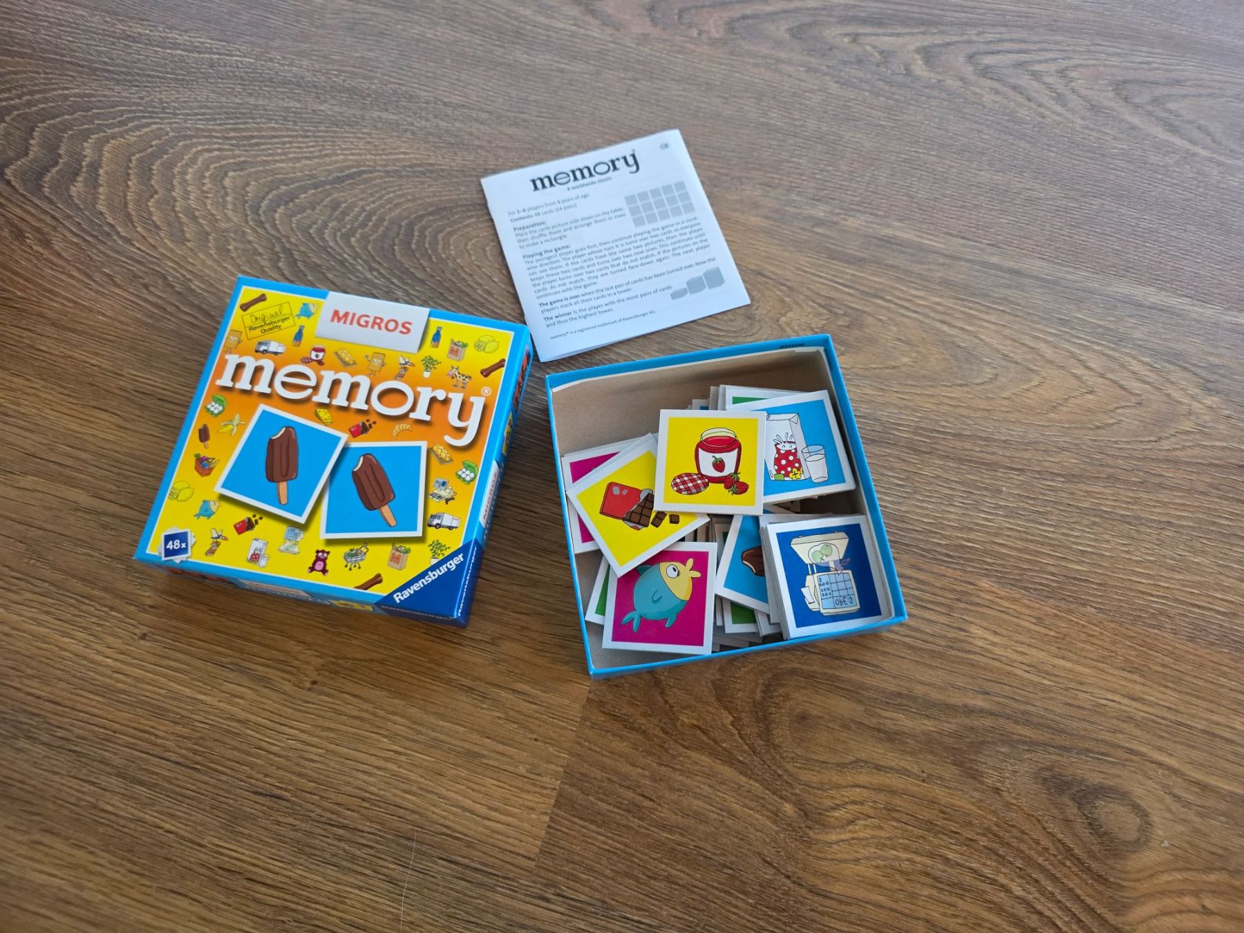 Ravensburger Giochi: Ravensburger Migros Memory (vollständig) – Nuovo (secondo la descrizione) da Nebikon venduto da Japostyle