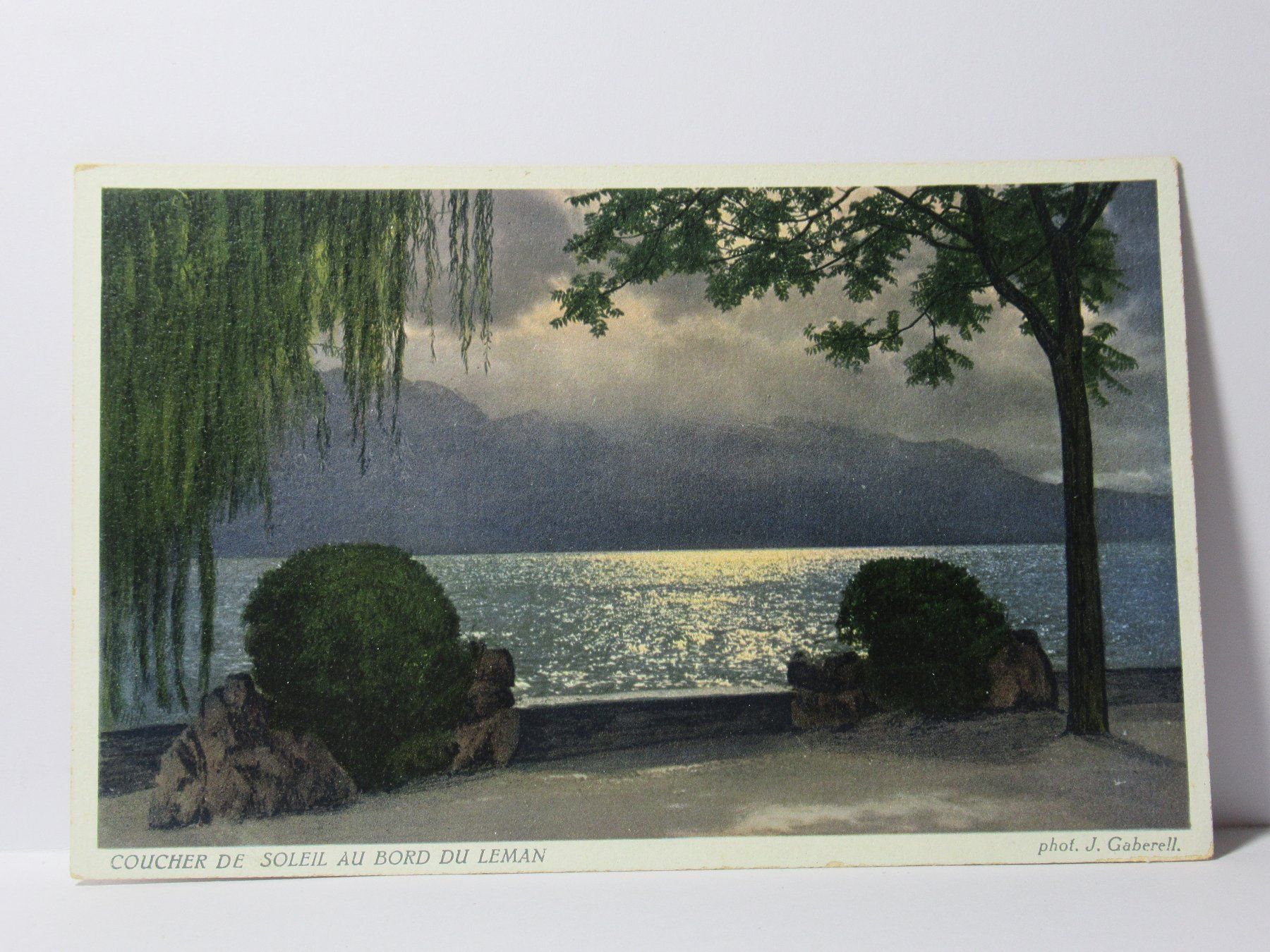Cartoline postali: Coucher de Soleil au Bord du Leman – Nuovo (secondo la descrizione) da Grenchen venduto da Bluemchen1900