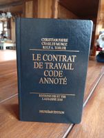 Le Contrat de Travail, Code Annoté