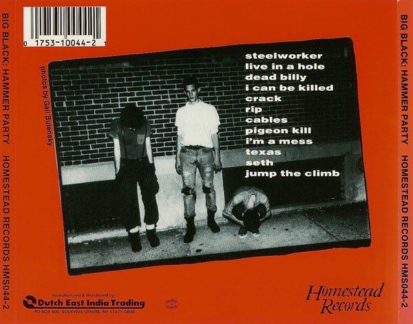CD: Big Black – The Hammer Party – Usato da St.Gallen venduto da jalamusic 1