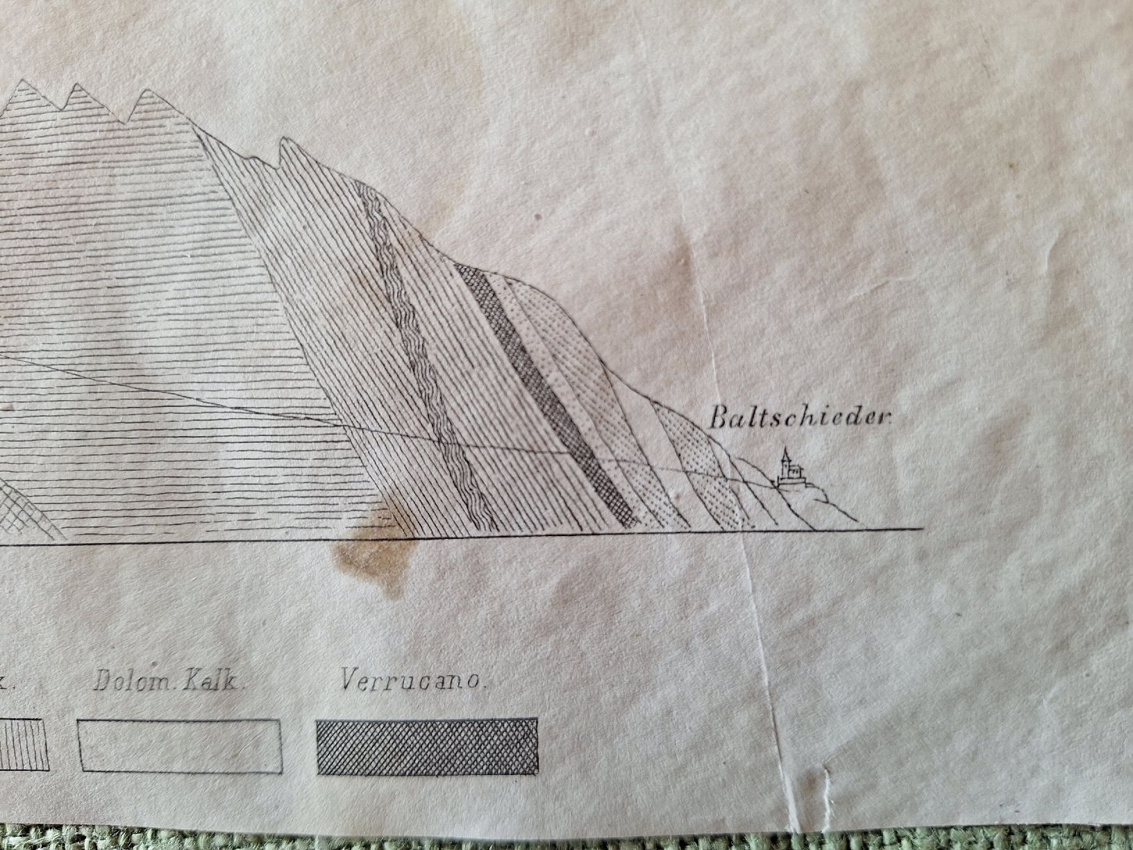Stiche: VISP.  PROFIL VON GASTEREN – Gebraucht aus Bevaix von bohrap 3